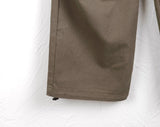 [MADE] Delpha vintage Pintuck cotton two-way long wide jogger cargo pants
