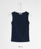 Hoolie Color Basic Ribbed Sleeveless