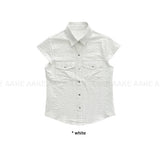 EMBO CAP SLEEVE SHIRT