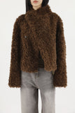 Teddy Reversible Fur Mustang