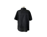 [Planning] Freck Denim Overfit Short Sleeve Denim Shirt