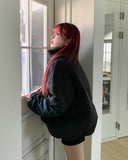 Snug Trimming Fur Bomber Jumper