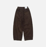 Obu Pintuck Cut Corduroy Pants