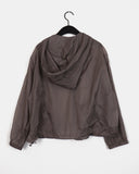 Poinin Nylon Windbreaker Hood Zip-up