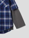 Double Layered Checked Shirt