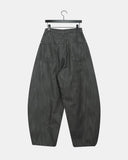 [Non-Fade] Genji Stud Pocket Balloon Fit Denim Long Pants