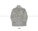 WOOLY HALF FUR JACKET