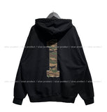 One Camo Patch Heavy Pile Hoodie