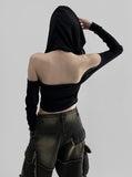 Idin Backless Hoodie