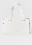 oversize studded shoulder bag