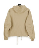 Panel Herringbone Hooded Jumper