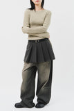 (W) Doson Belted Skirt