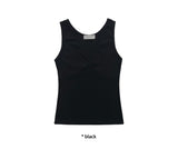 LOW-CUT LACE SLEEVELESS