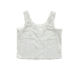 PUNCHING LACE SLEEVELESS BL