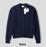 Beark Crop Cable Knit