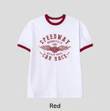 Speedy Printing Ringer Short Sleeve T-shirt
