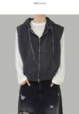 Cos Pigment Hooded Vest