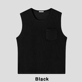 Kid Square Sleeveless Knit