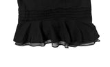 Det Satin Pintuck Frill Sleeveless One Piece