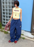 STAR POINT NYLON PANTS