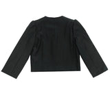 PUFF SHIRRING CROP JK