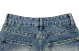 Harley Bermuda Washing Denim Pants