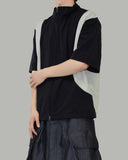 Halon nylon half jacket