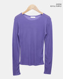 Tenon Tencel layered long-sleeved T-shirt