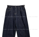 Pose Hip Pocket Non-Fade Roll-Up Denim Pants