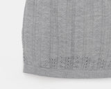 Tsui Punching Button Lace Layered Sleeveless