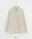 Tohit Pocket Over Long Sleeve Shirt