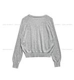 Smoothie Raglan Semi-Crop Cardigan SET - Scrunchie, Cardigan
