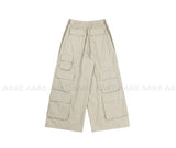 CURVED TRACK NYLON PANTS