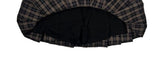 I'm Button Check Mini Skirt