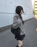 Debyu Pleated Mini Skirt