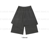 SPLIT LAYERED PANTS
