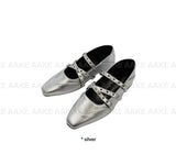 EYELET MULTI-STRAP FLAT