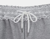 Elba Lace Two-Way Banding Pants