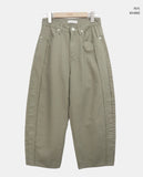 Kenu Cutout Balloon Wide Cotton Pants