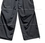 Fog Pigment Track Parachute Nylon Pants