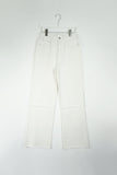 milky tassel cotton pants