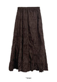 SUEDE WRINKLE LONG SK