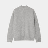 Mong Boucle Knitted Zip Up