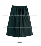 Low Balloon Crop Bermuda Pants