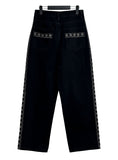 Lovin' embroidery cotton pants