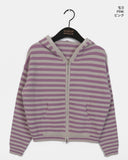 [MADE] Anton Stripe Pocket Two-Way Knit Zip-Up