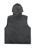 POCKET PADDING HOOD VEST