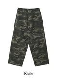 Days Camo Button Cotton Pants