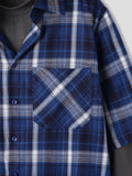 Double Layered Checked Shirt