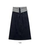 HOOK STRAP MAXI SKIRT